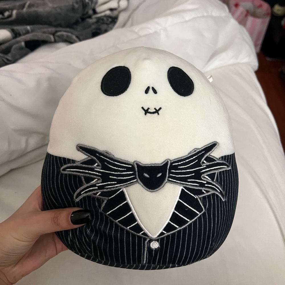 Jack skellington squishmallow 8”